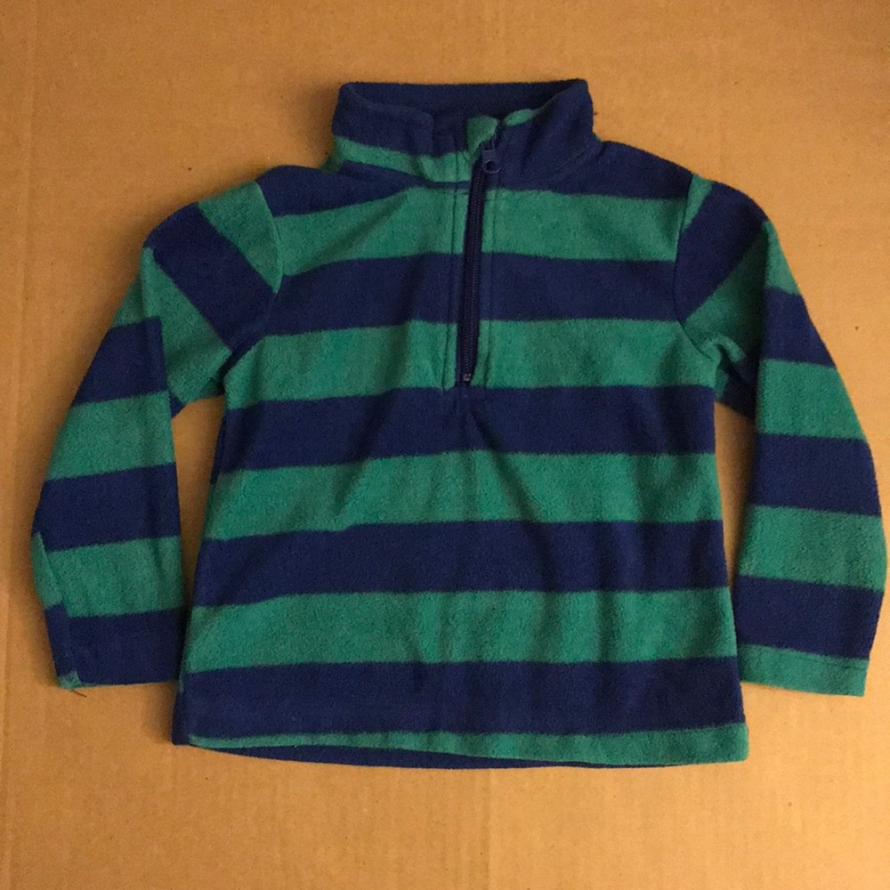 Fleece zip pullover